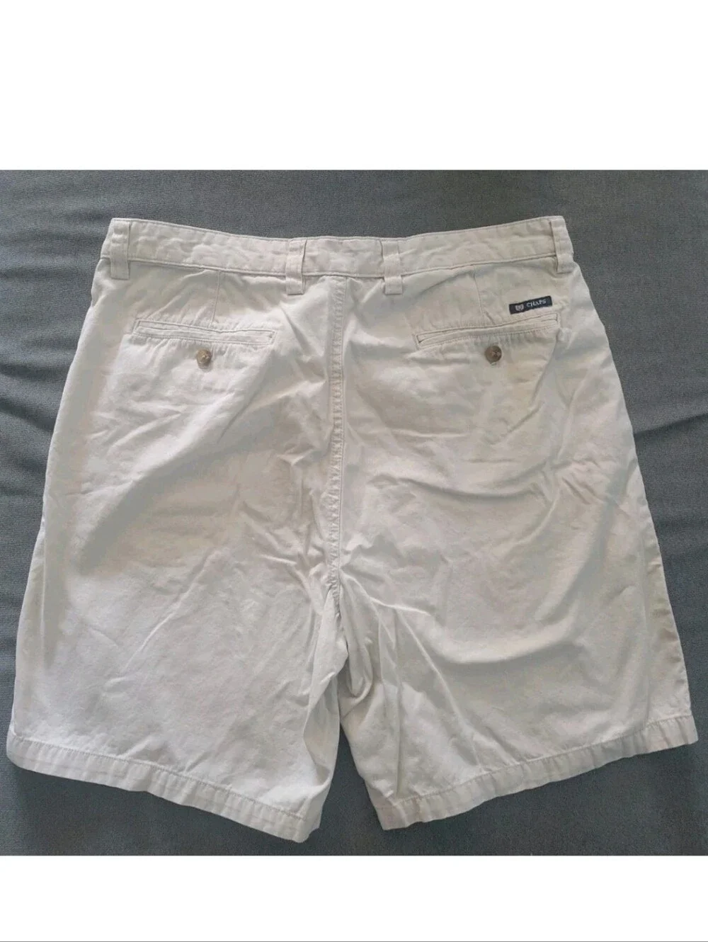 Chaps Ralph Lauren Shorts Mens Chino Preppy Khaki Cotton Skater Above Knee 36